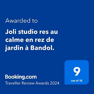 Joli Res Au Calme En Rez De Jardin à Bandol. Appartement Bandol